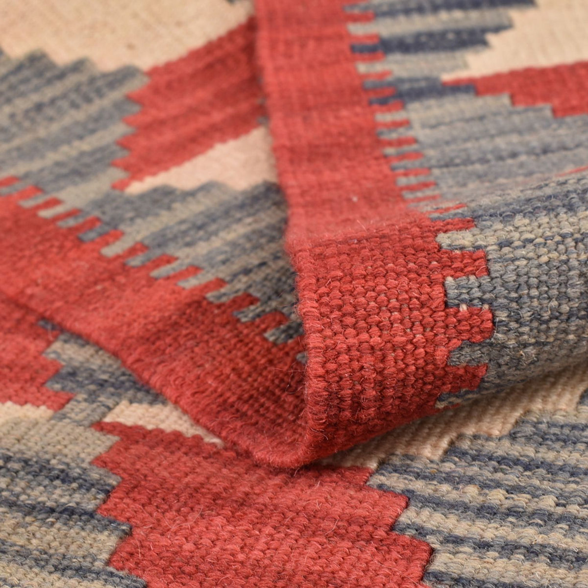 Dywan Kelim - Orientalny - 246 x 174 cm - wielokolorowy