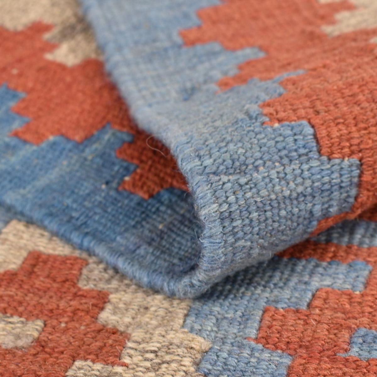 Dywan Kelim - Orientalny - 243 x 181 cm - wielokolorowy