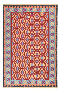 Dywan Kelim - Orientalny - 244 x 166 cm - wielokolorowy