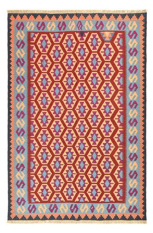 Dywan Kelim - Orientalny - 244 x 166 cm - wielokolorowy
