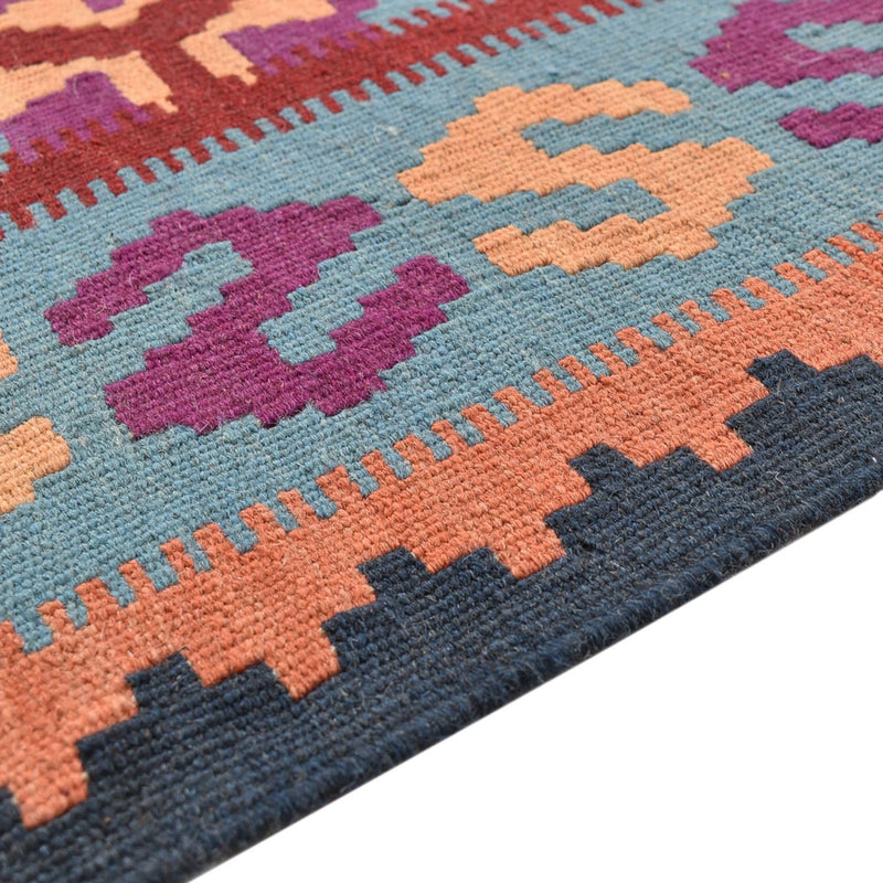 Dywan Kelim - Orientalny - 244 x 166 cm - wielokolorowy