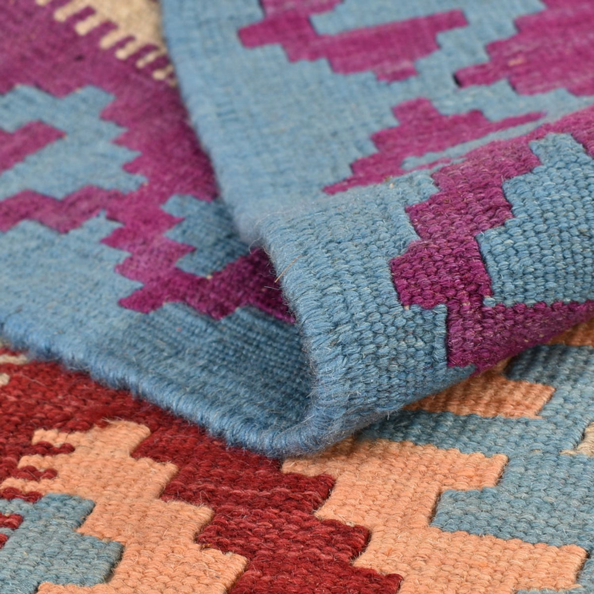 Dywan Kelim - Orientalny - 231 x 172 cm - wielokolorowy