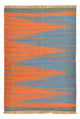 Nowoczesny kilim Dywan 150x103cm - Dywan wełniany
