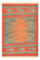 Nowoczesny kilim Dywan 141x101cm - Dywan wełniany