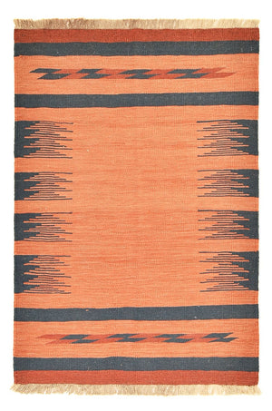 Dywan Kelim - modny - 137 x 98 cm - wielokolorowy