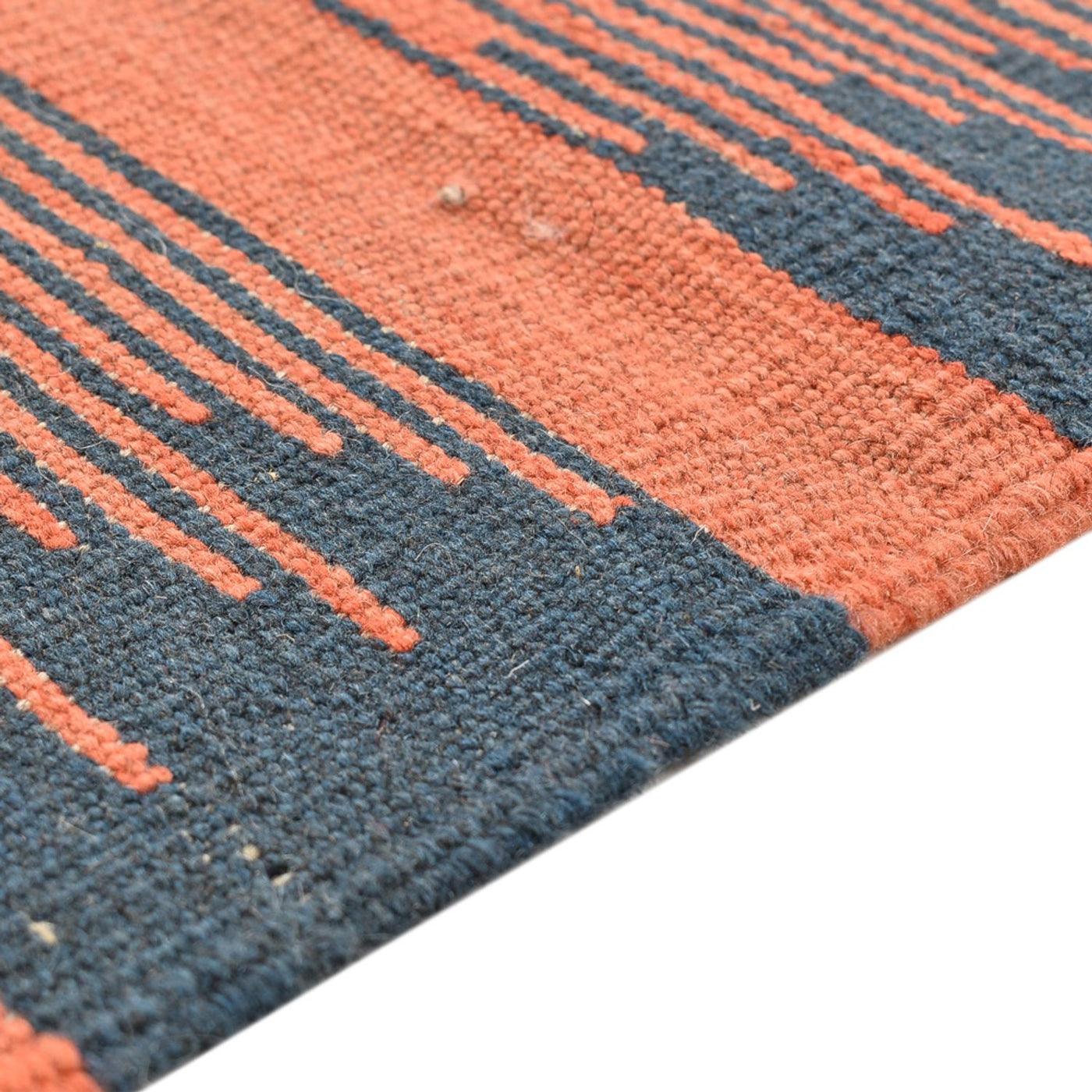 Nowoczesny kilim Dywan 137x98cm - Dywan wełniany