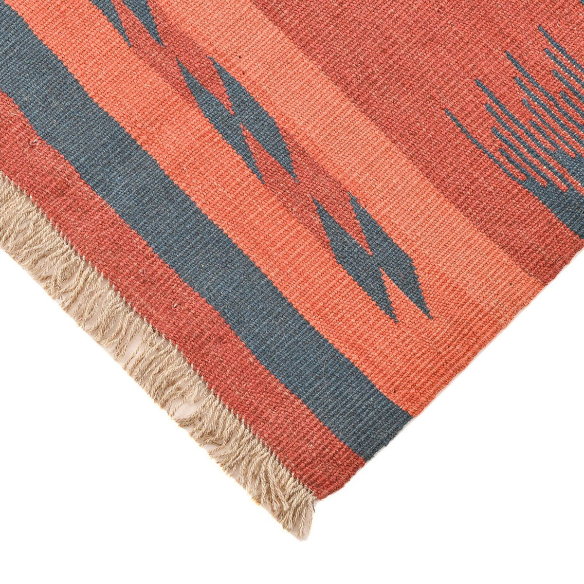 Dywan Kelim - modny - 89 x 73 cm - wielokolorowy