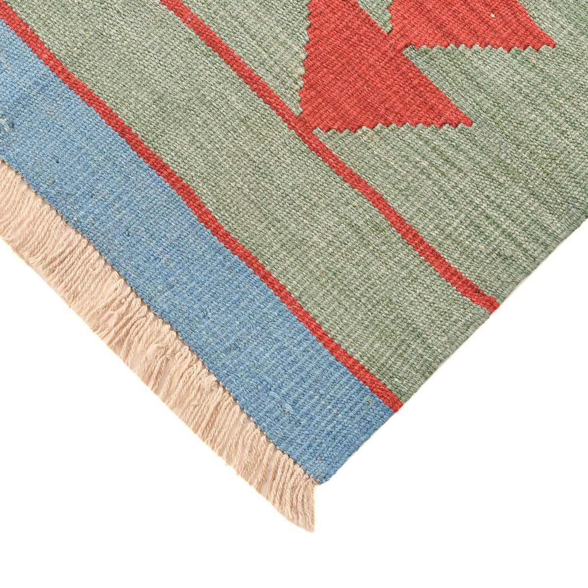 Dywan Kelim - modny - 150 x 98 cm - wielokolorowy