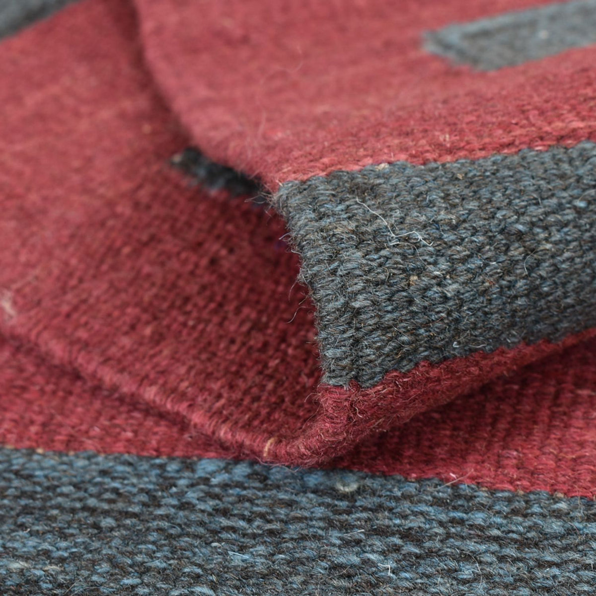 Dywan Kelim - modny - 148 x 104 cm - wielokolorowy