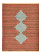 Nowoczesny kilim Dywan 148x115cm - Dywan wełniany