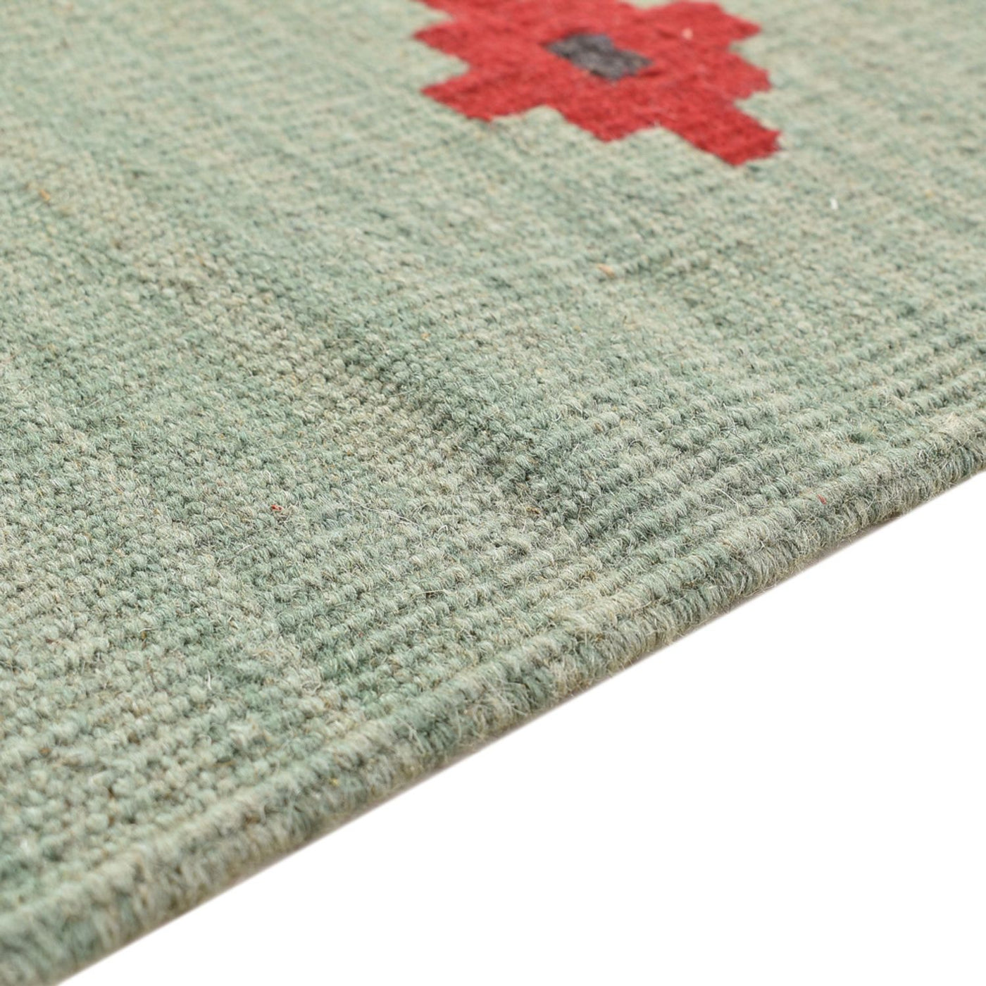 Nowoczesny kilim Dywan 119x80cm - Dywan wełniany
