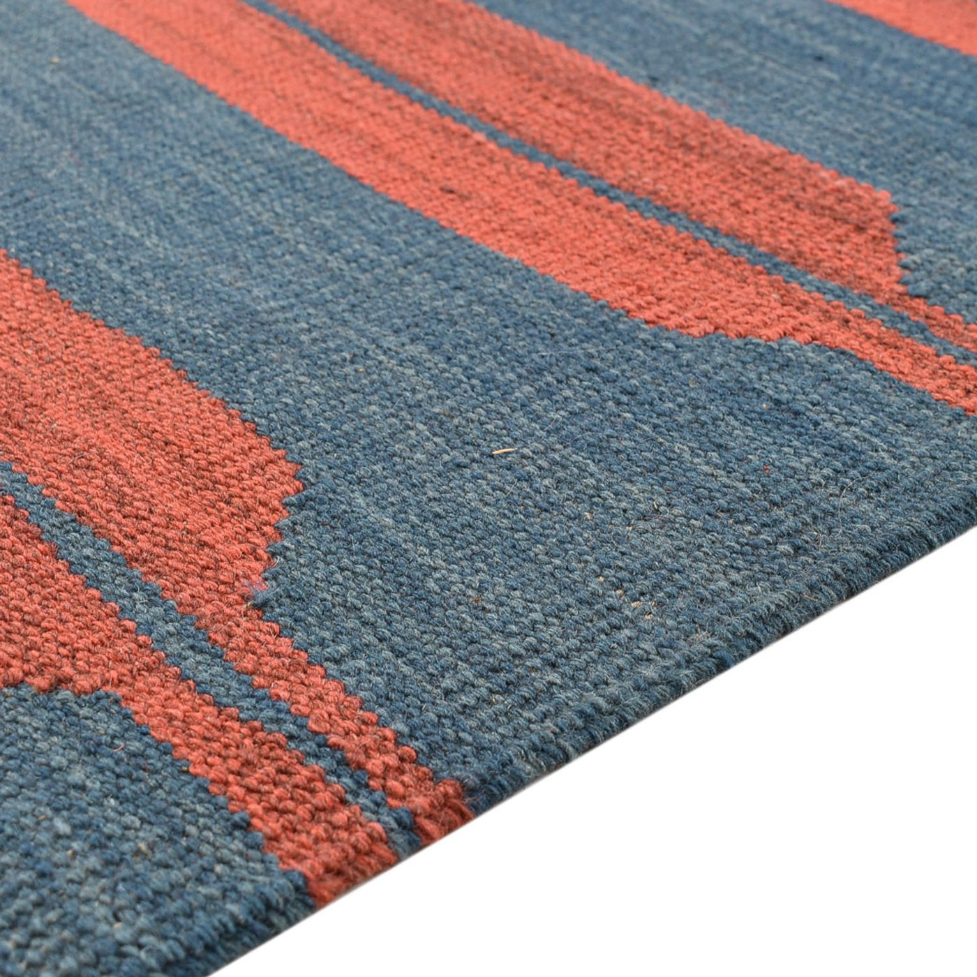 Nowoczesny kilim Dywan 204x159cm - Dywan wełniany