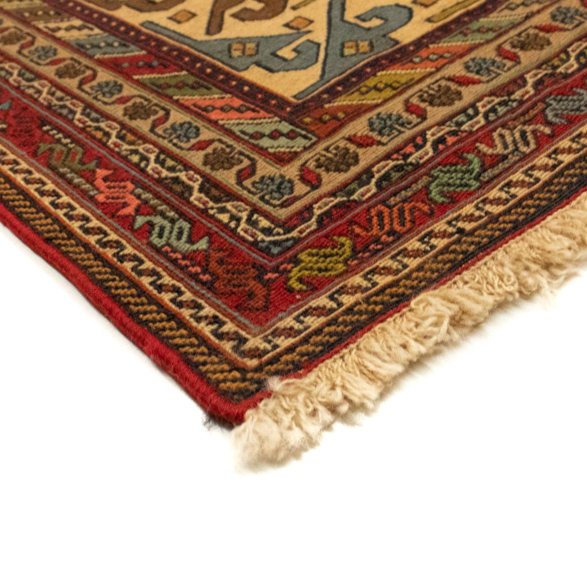 Perski dywan - Nomadyczny - 298 x 200 cm - złoto