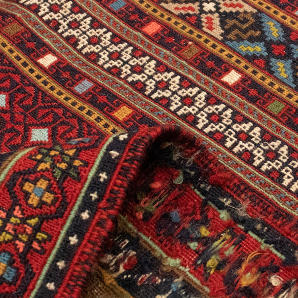 Perski dywan - Nomadyczny - 293 x 196 cm - wielokolorowy