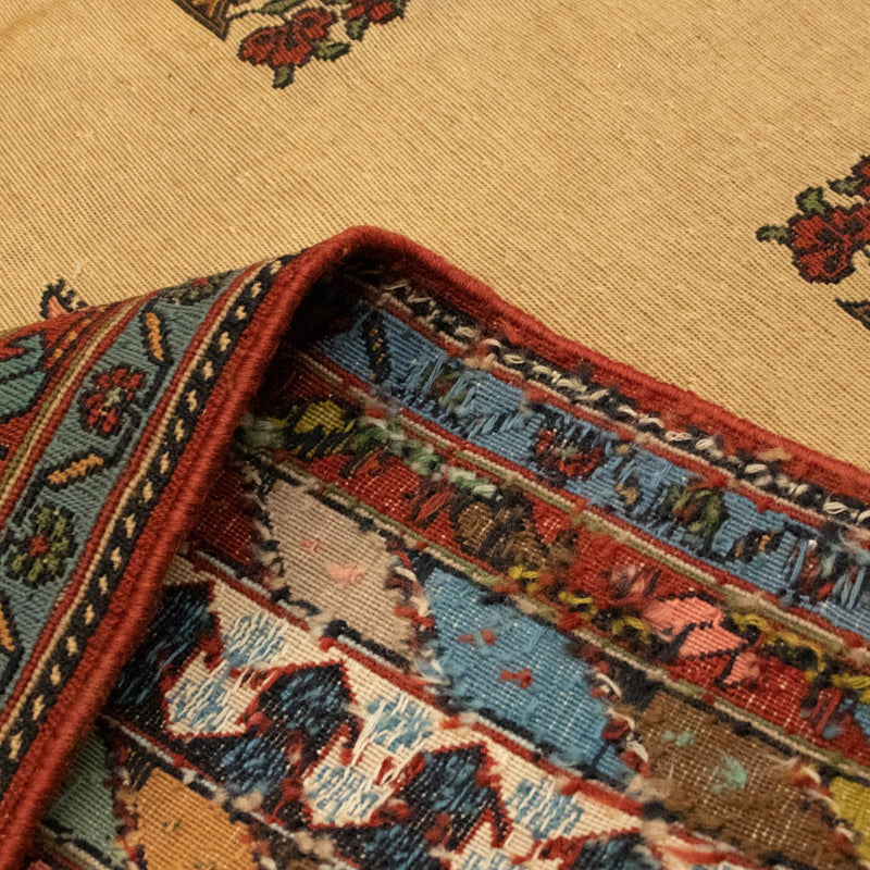 Perski dywan - Nomadyczny - 298 x 202 cm - złoto