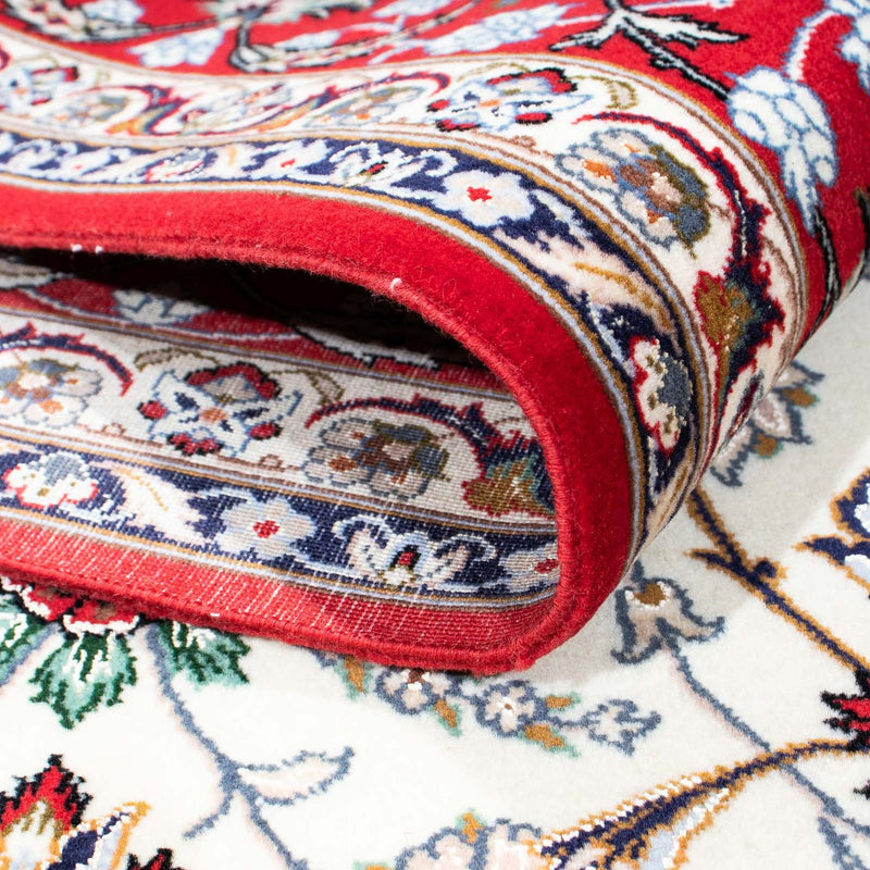 Dywan perski - Isfahan - Premium - 248 x 159 cm - beżowy