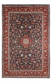 Dywan perski - Royal - 302 x 210 cm - ciemnoniebieski