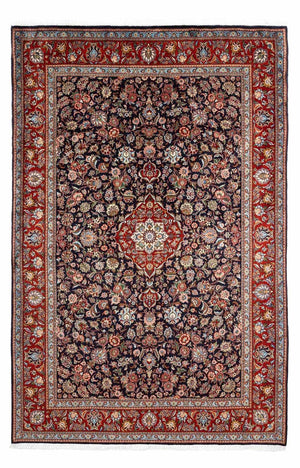 Dywan perski - Royal - 302 x 210 cm - ciemnoniebieski