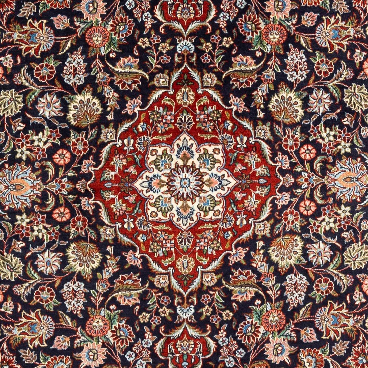 Dywan perski - Royal - 302 x 210 cm - ciemnoniebieski