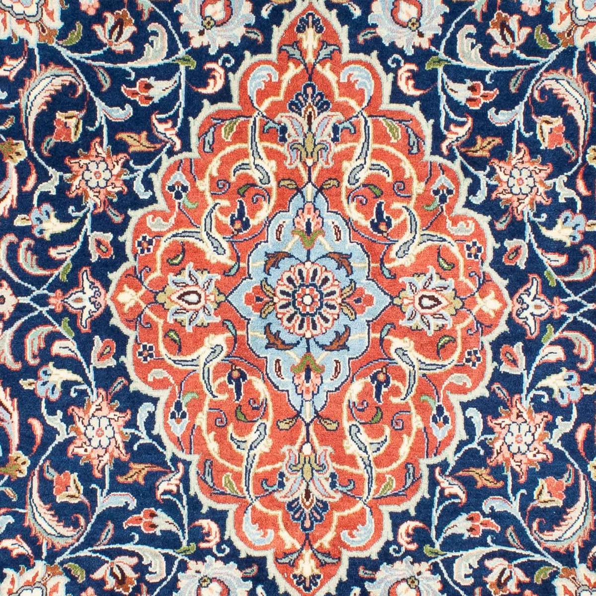 Dywan perski - Royal - 280 x 177 cm - ciemnoniebieski