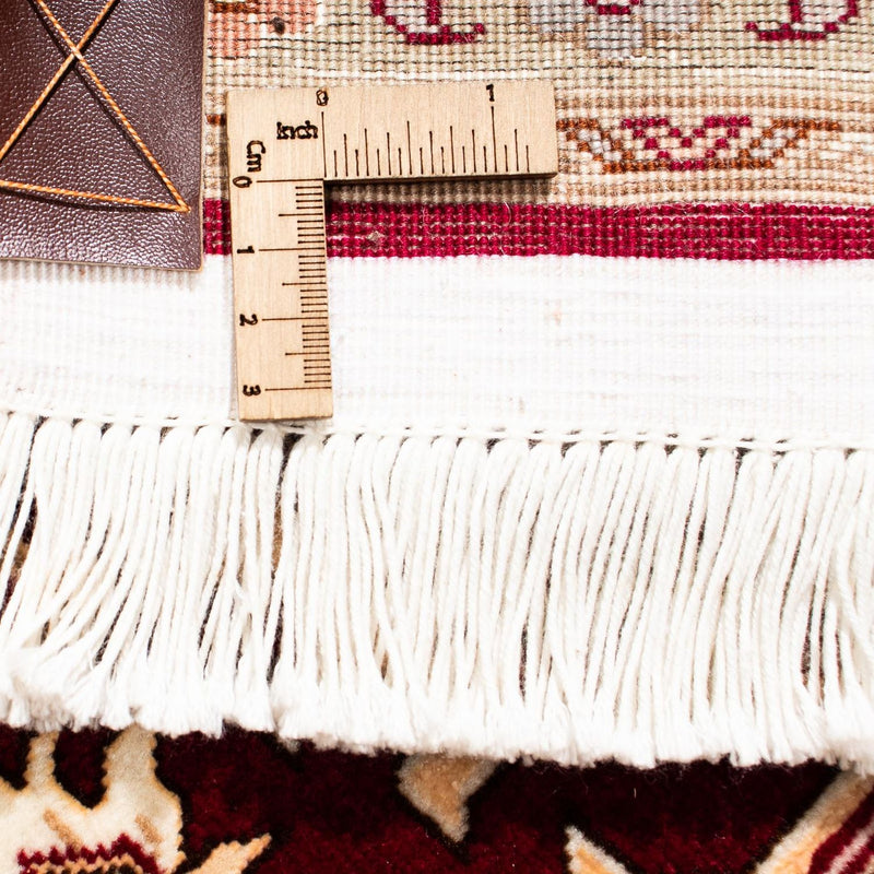 Dywan perski - Tabriz - Królewski - 300 x 200 cm - ciemna czerwień