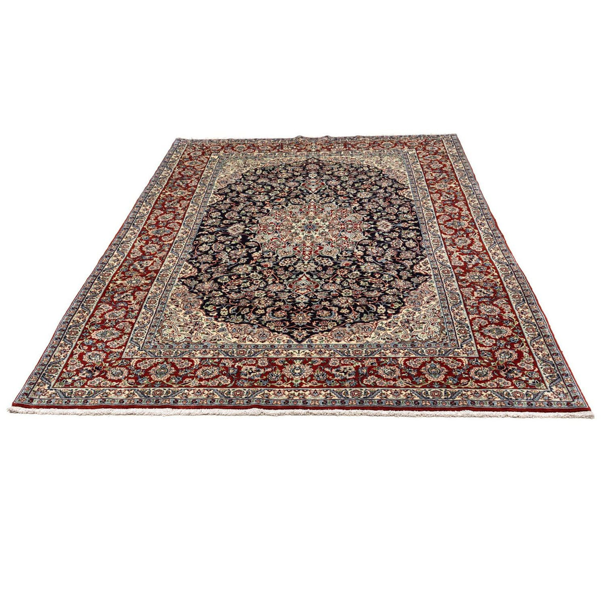 Dywan perski - Royal - 325 x 217 cm - ciemnoniebieski