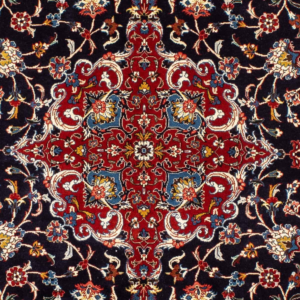 Dywan perski - Royal - 302 x 202 cm - ciemnoniebieski