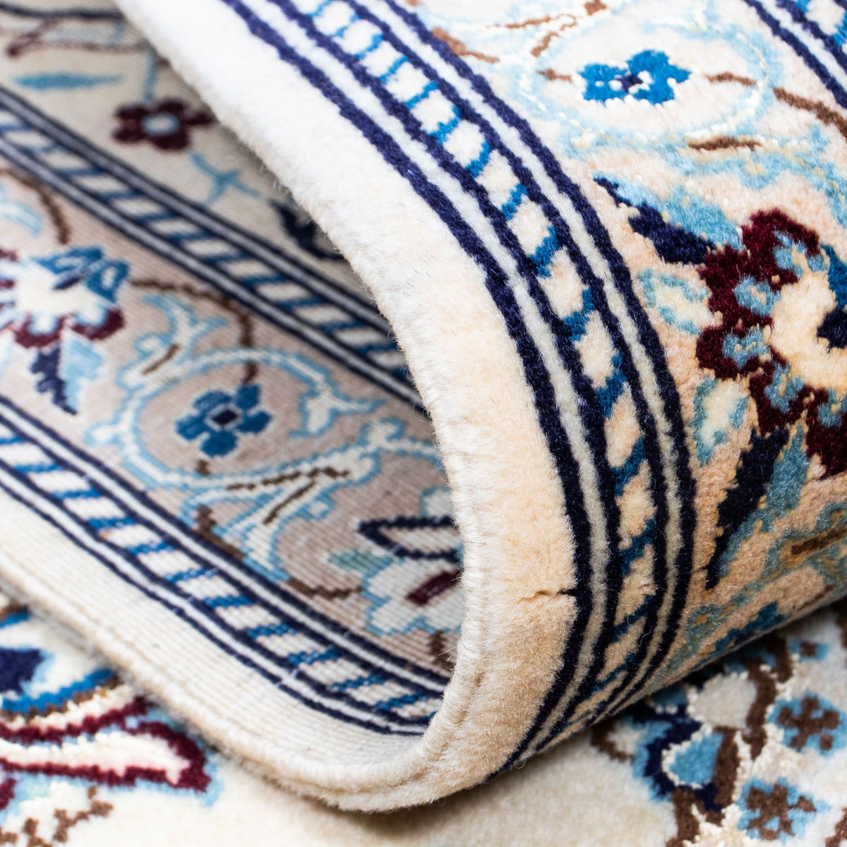 Dywan perski - Nain - Królewski - 310 x 202 cm - beżowy