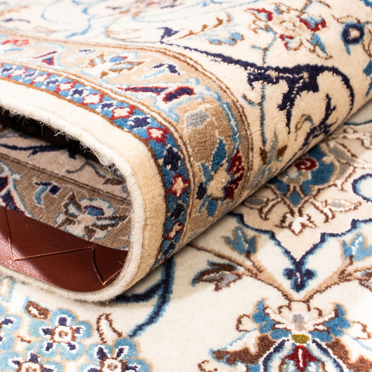 Dywan perski - Nain - Premium - 263 x 172 cm - beżowy