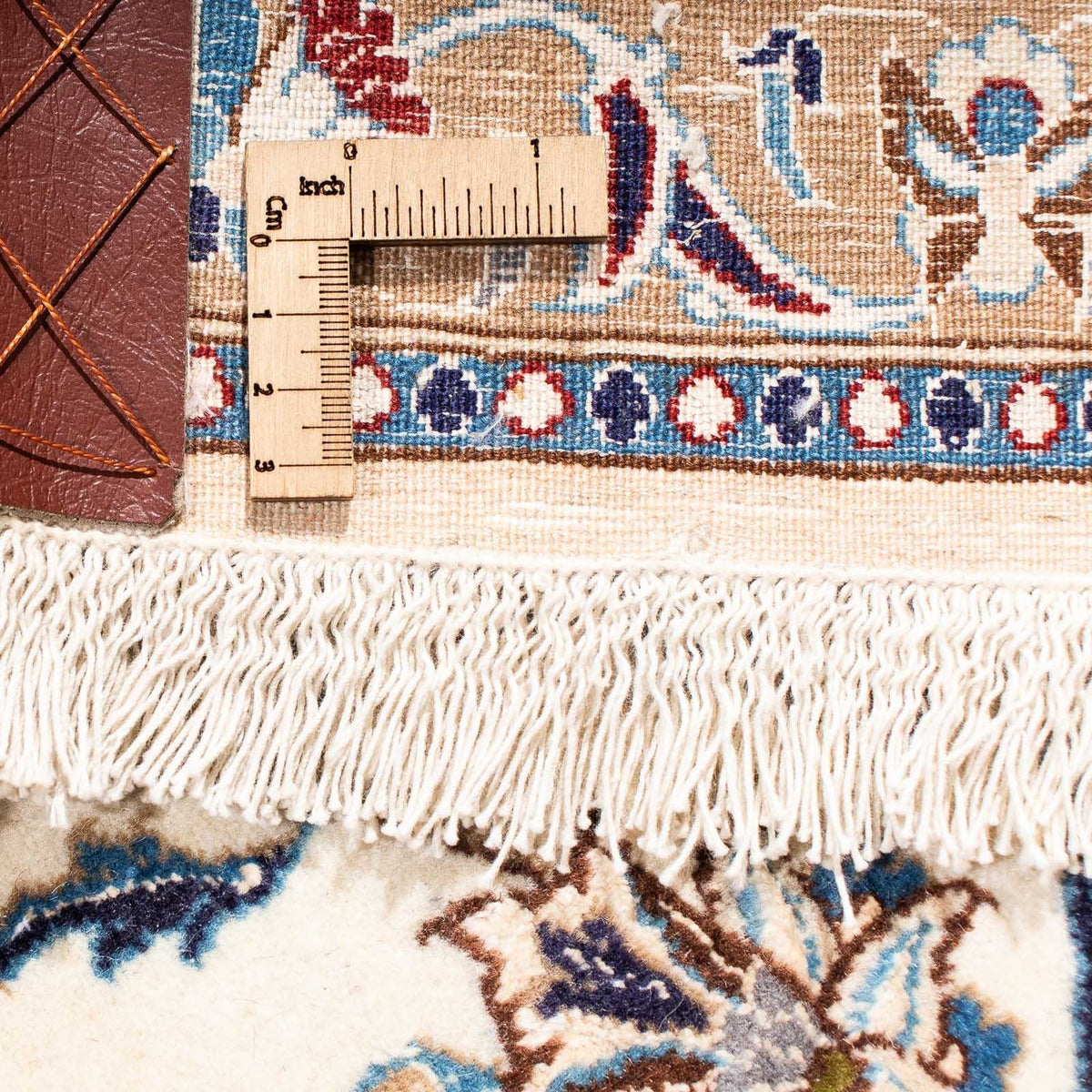 Dywan perski - Nain - Premium - 263 x 172 cm - beżowy