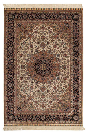 Dywan z jedwabiu - jedwab chiński - 183 x 122 cm - ciemna czerwień