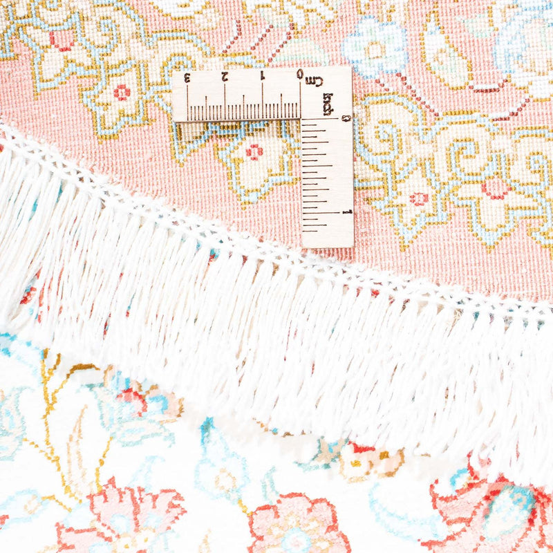 Dywan perski - Ghom owalny  - 120 x 76 cm - beżowy