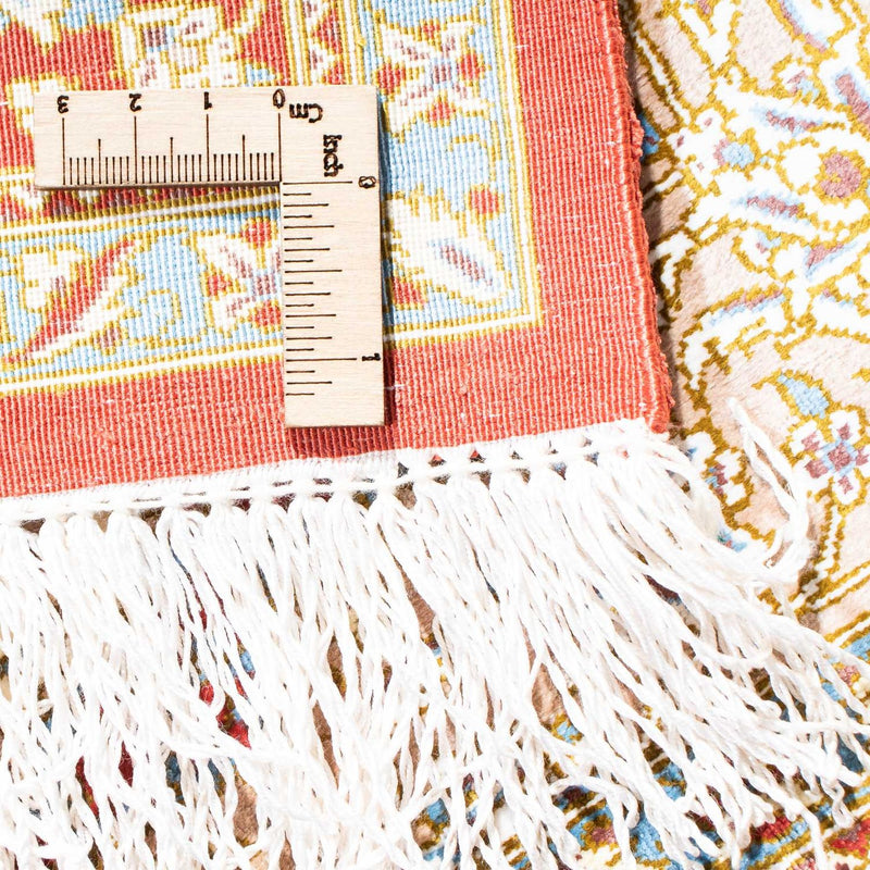 Dywan perski - Ghom - 118 x 80 cm - beżowy