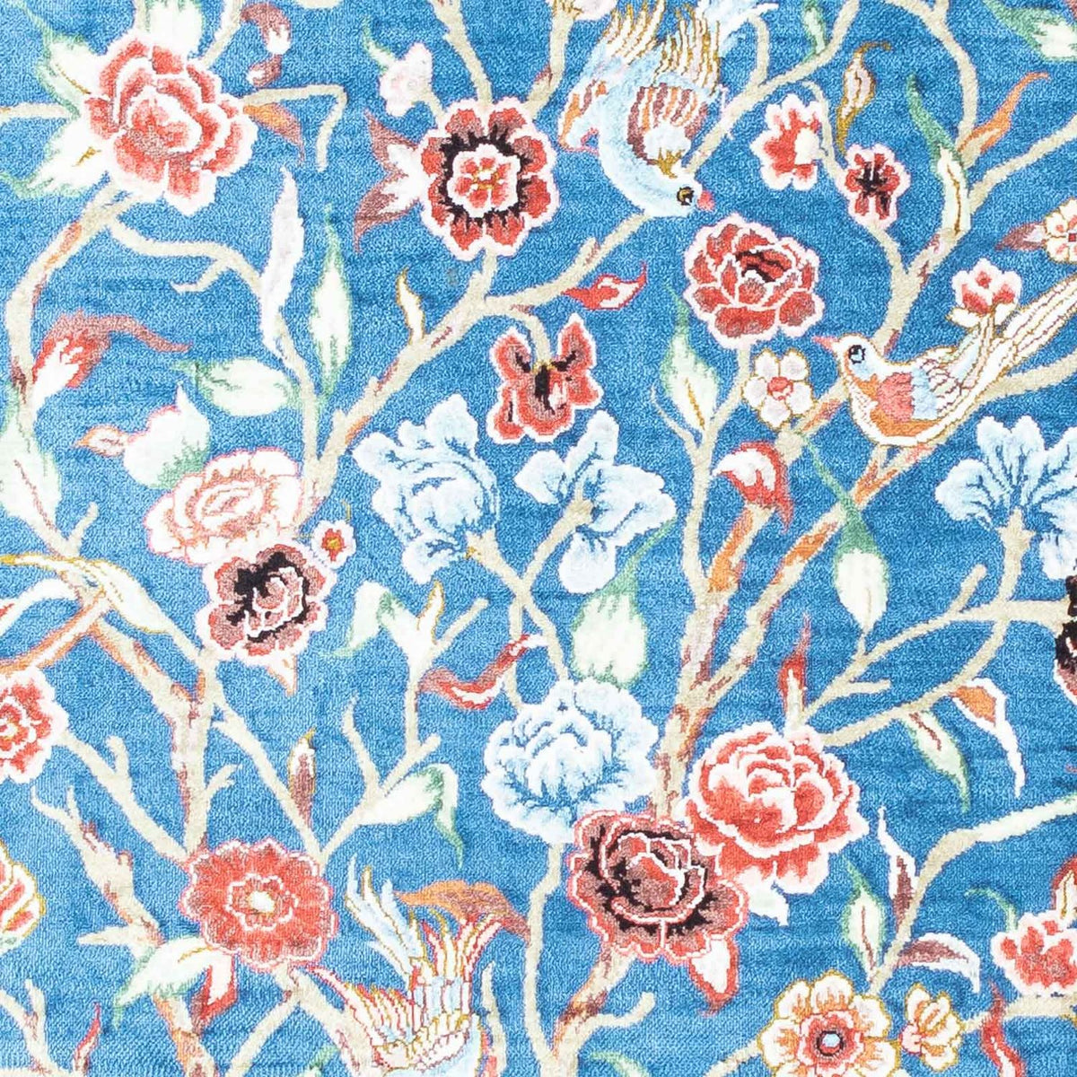 Dywan perski - Ghom - 118 x 75 cm - jasnoniebieski