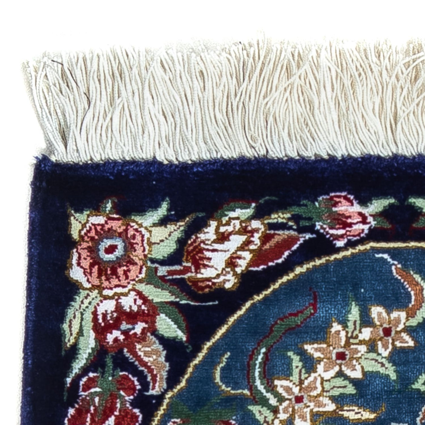 Qom jedwab Dywan 40x28cm - Dywan perski