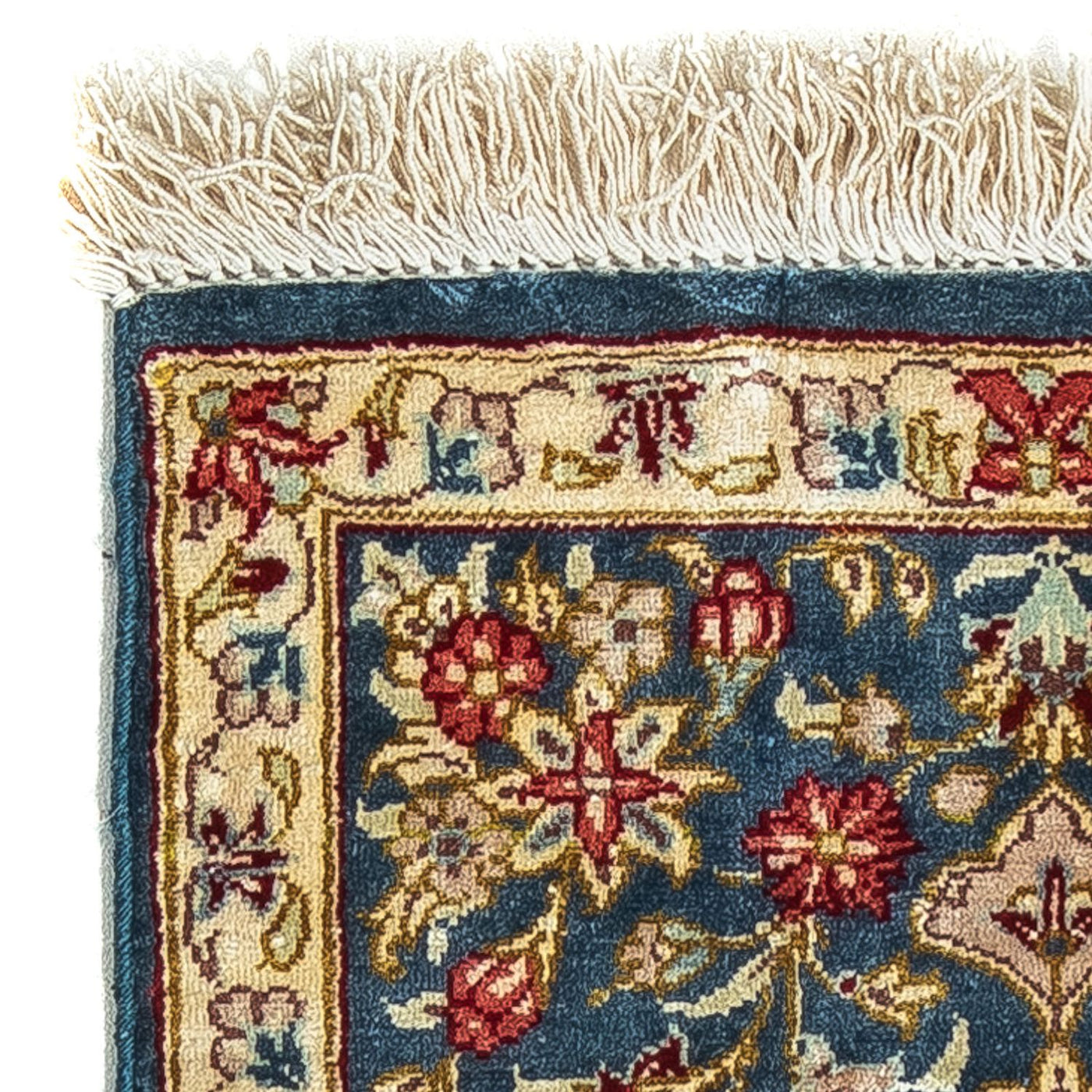 Qom jedwab Dywan 44x27cm - Dywan perski