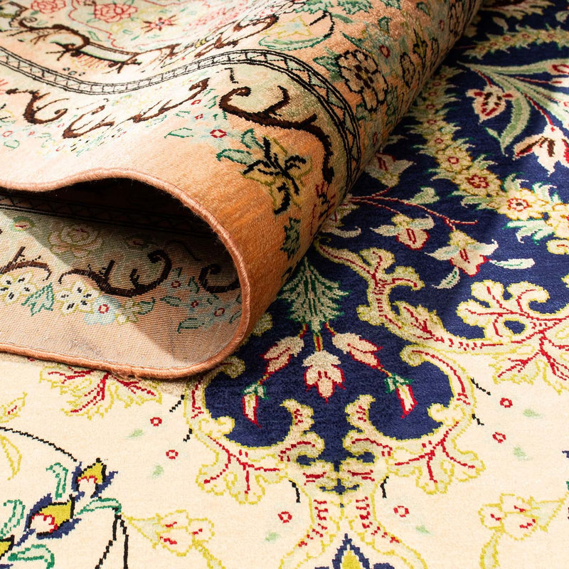 Dywan perski - Ghom - 324 x 198 cm - beżowy