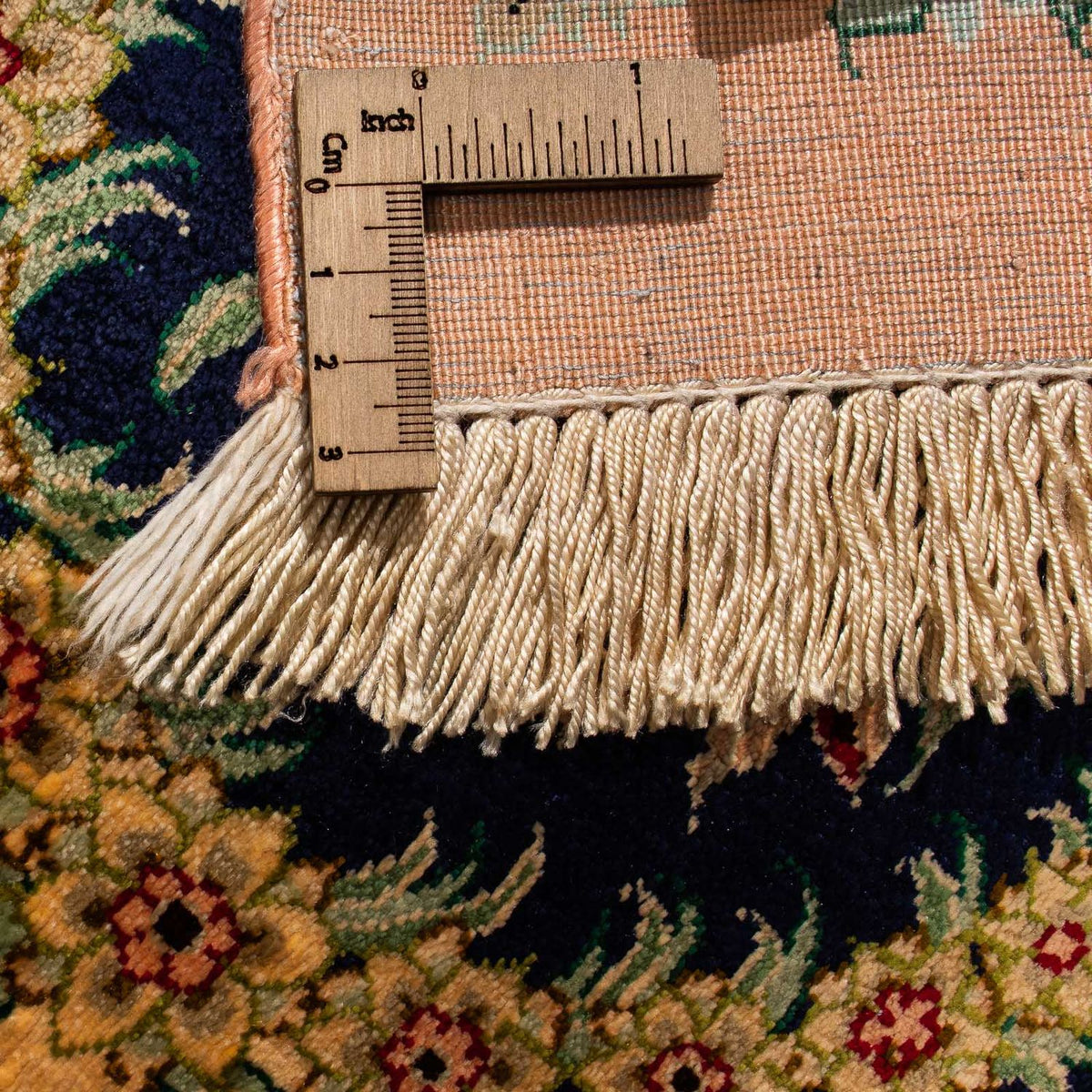 Dywan perski - Ghom - 324 x 198 cm - beżowy