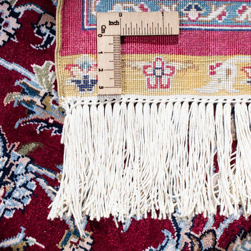 Orientalny dywan - Hereke - 246 x 170 cm - ciemna czerwień