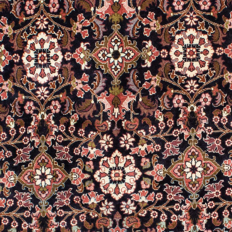 Dywan perski - Bijar - 210 x 141 cm - ciemnoniebieski