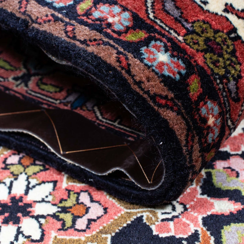 Dywan perski - Bijar - 210 x 141 cm - ciemnoniebieski