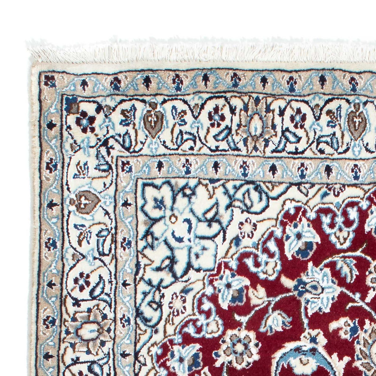 Dywan perski - Nain - Królewski - 173 x 114 cm - ciemna czerwień