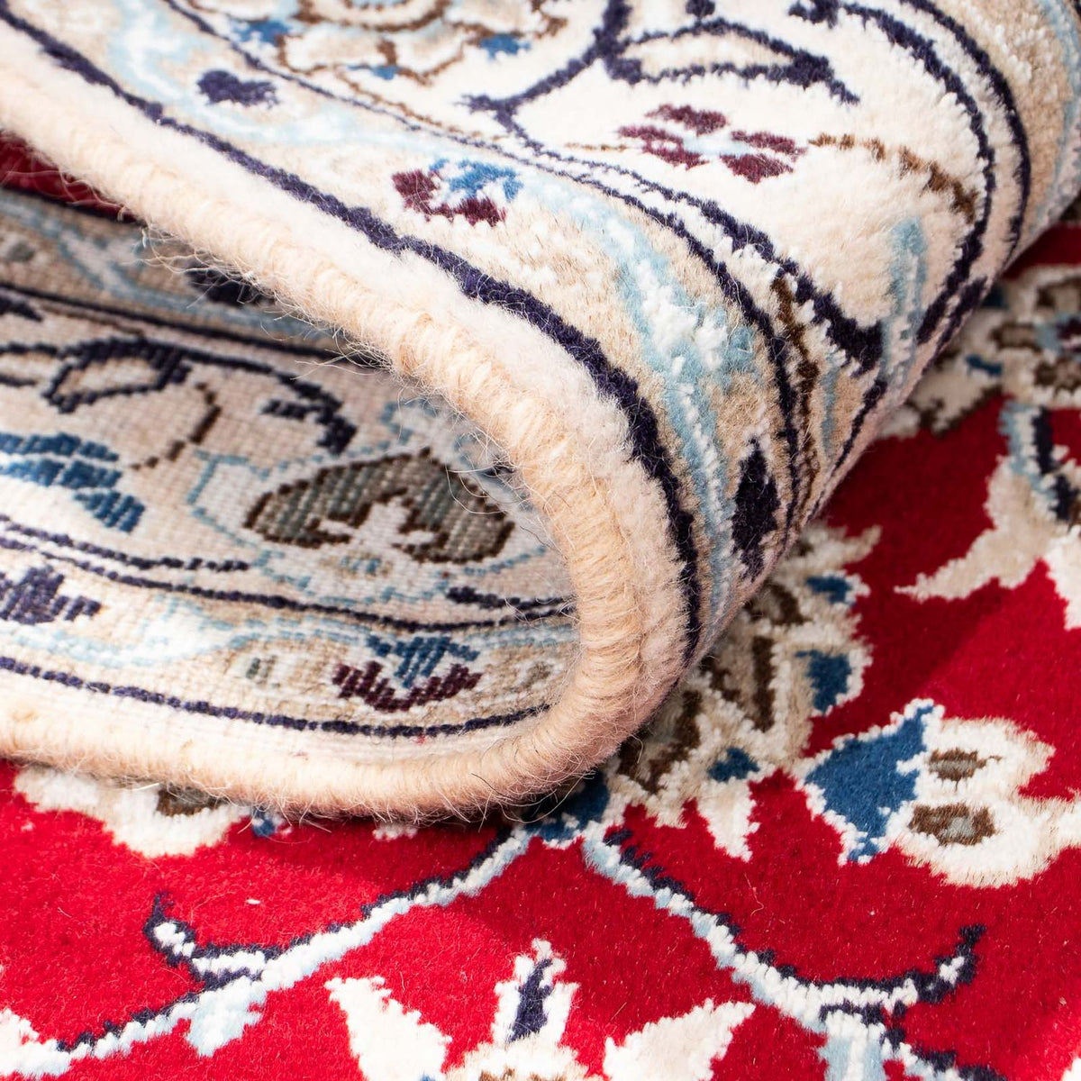 Dywan perski - Nain - Królewski - 172 x 110 cm - czerwony