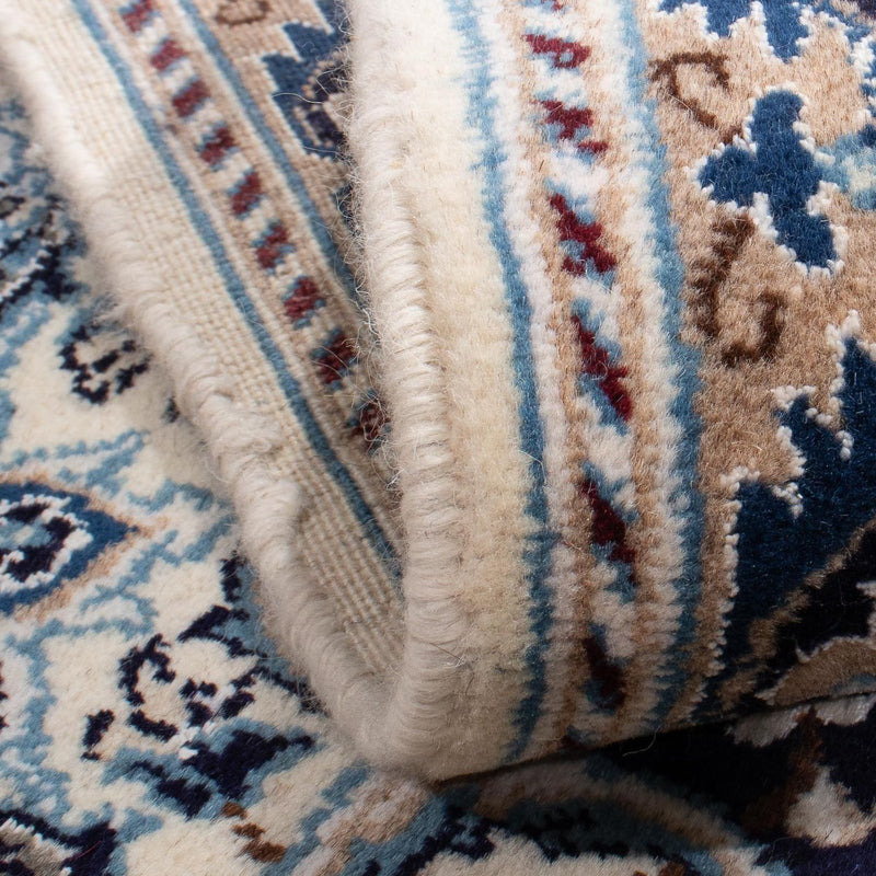 Dywan perski - Nain kwadratowy  - 207 x 198 cm - ciemnoniebieski