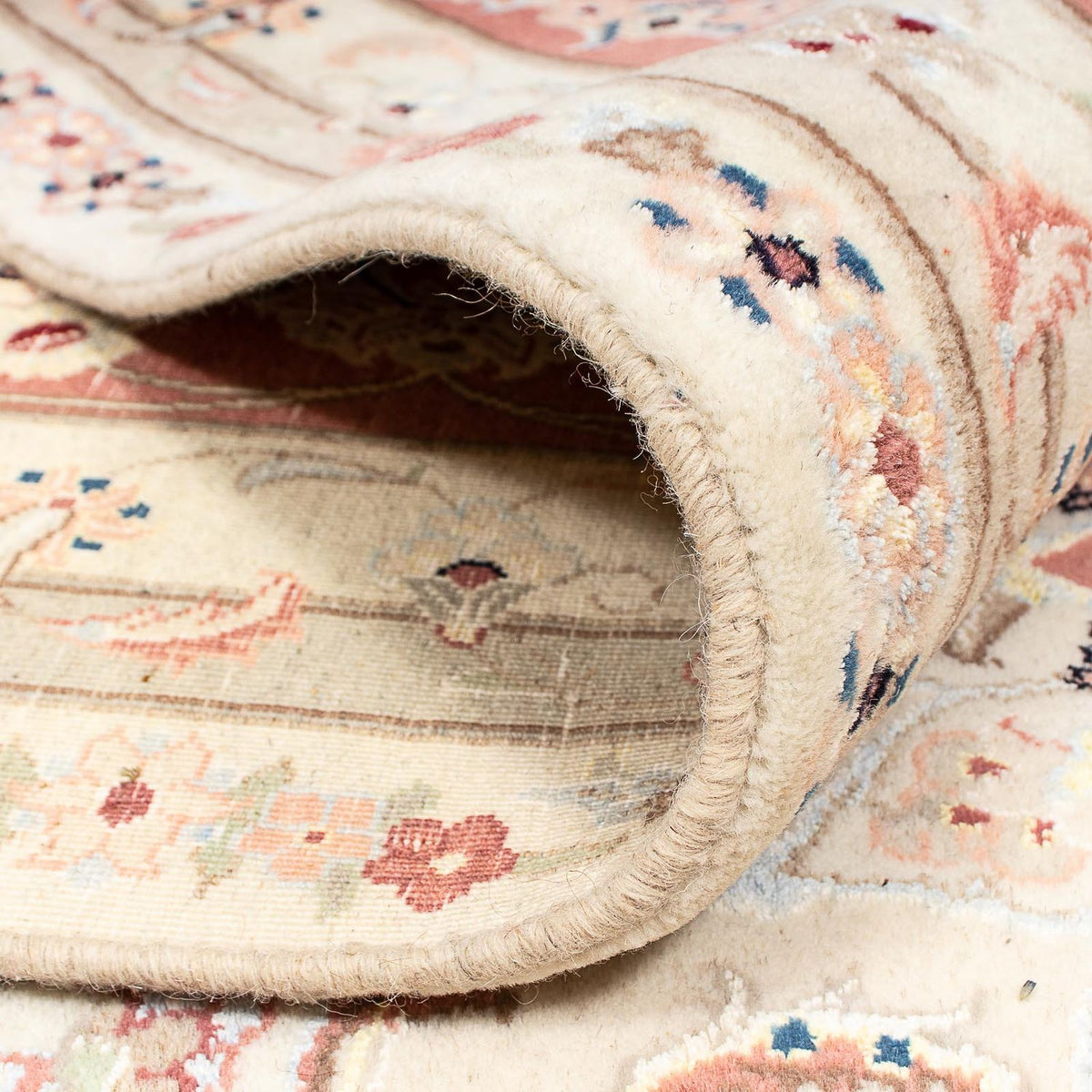 Dywan perski - Nain - 405 x 294 cm - beżowy