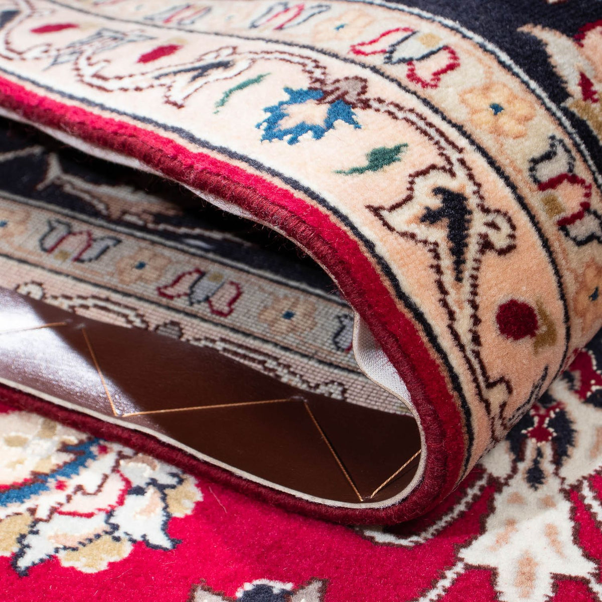 Dywan perski - Tabriz - Królewski - 210 x 154 cm - czerwony