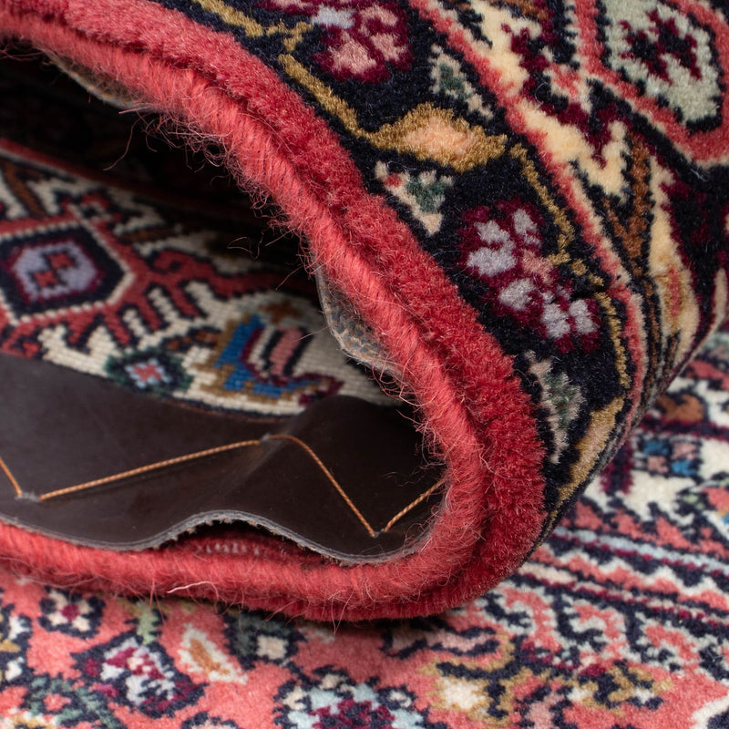 Biegacz Dywan perski - Bijar - 298 x 88 cm - ciemna czerwień