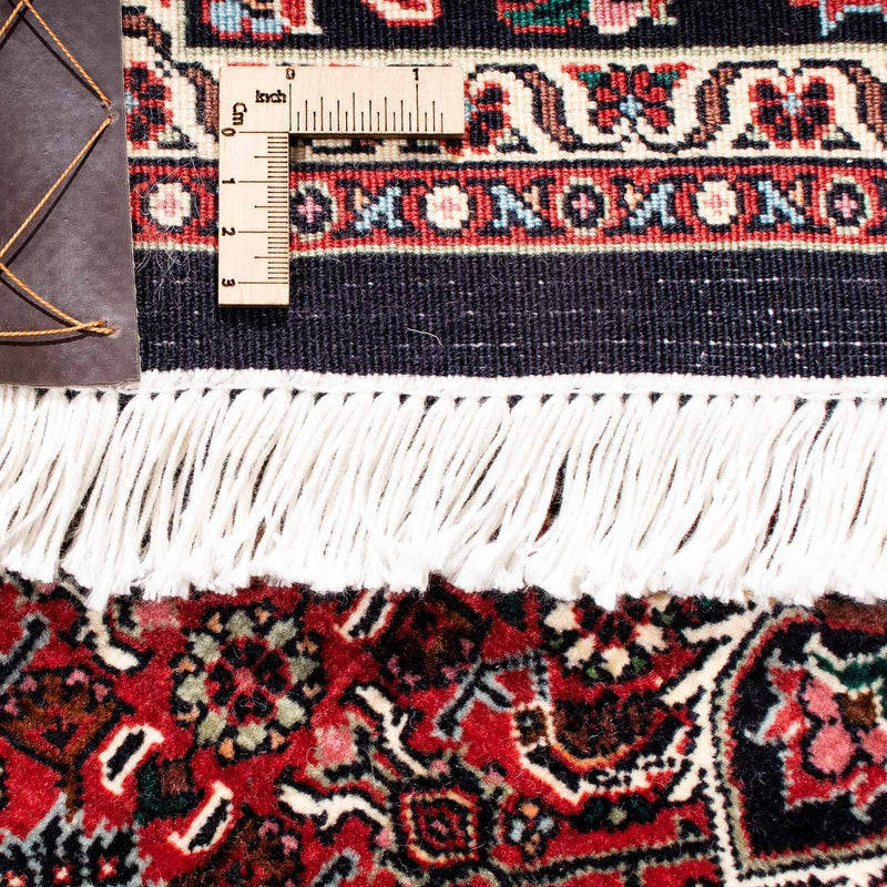 Dywan perski - Bijar - 240 x 166 cm - ciemna czerwień