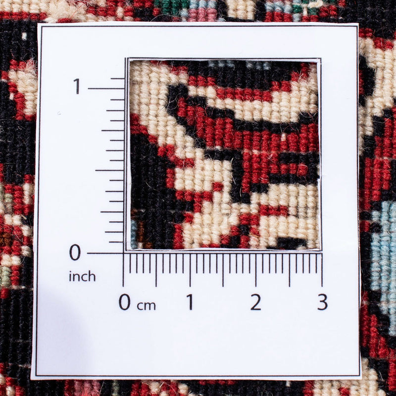 Dywan perski - Bijar - 303 x 250 cm - ciemna czerwień