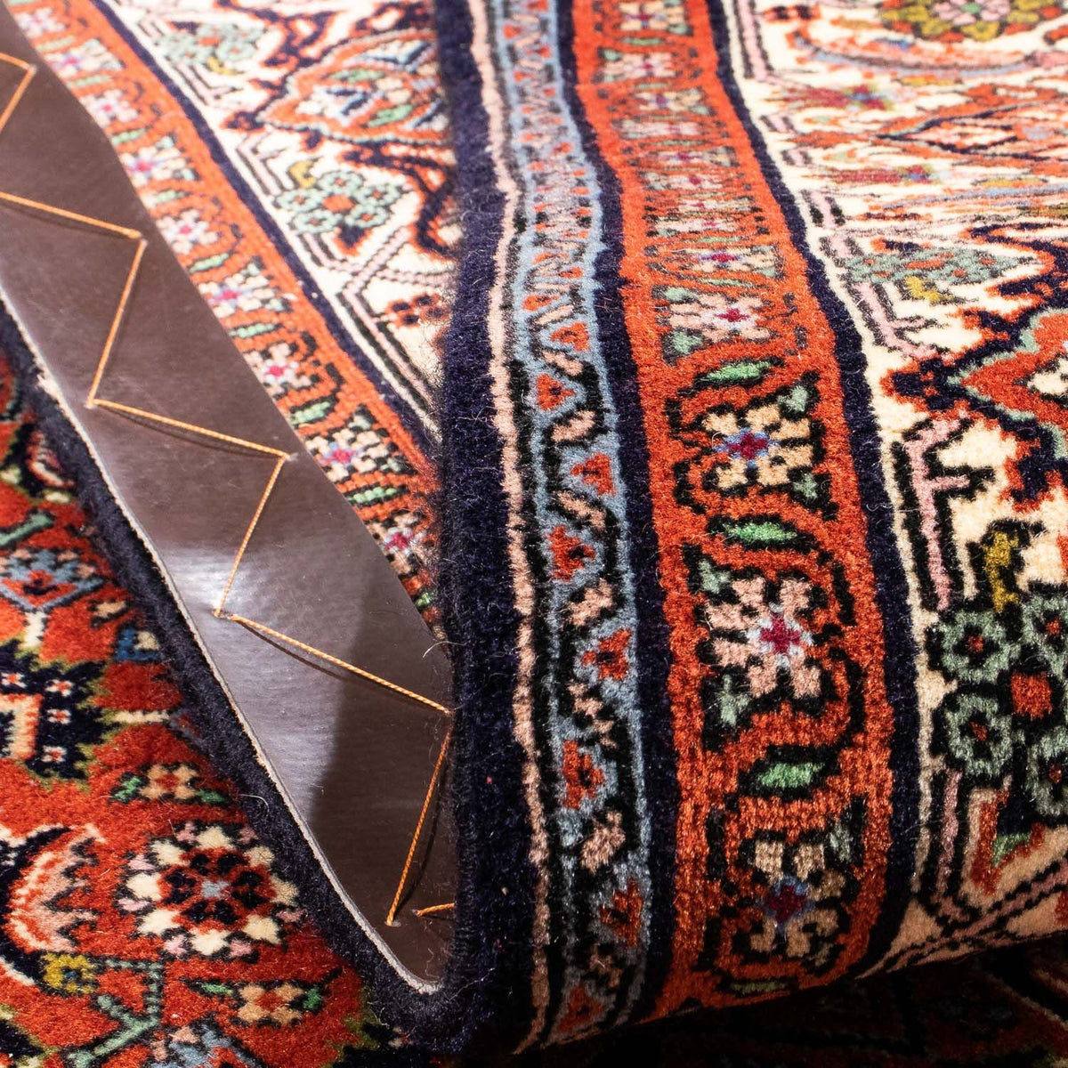 Dywan perski - Bijar - 245 x 167 cm - brązowy